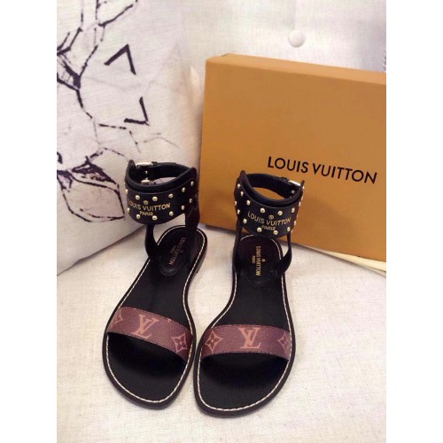 Louis Vuitton Flat Sandals 004